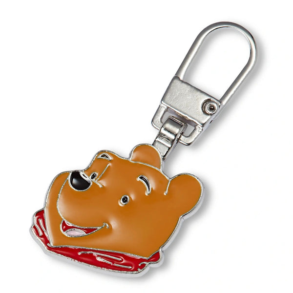 482165|Fashion-Zipper Winnie Puuh Kopf, mehrfarbig