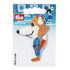 924208|Applikation Exklusiv Fuchs, orange/blau, mehrfarbig
