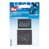 922006|Applikation Label THINK/BLUE, grau, grau