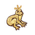 926709|Applikation Frosch gold, gold
