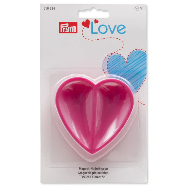 610284|Magnet-Nadelkissen Herz, Prym Love, pink