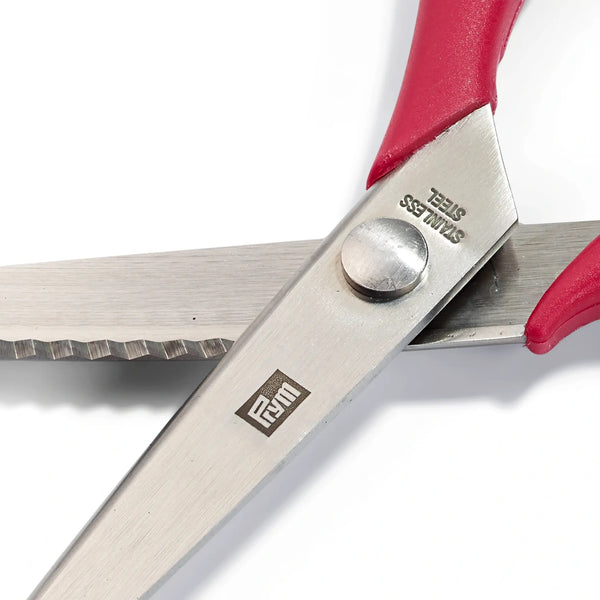 610525|Zackenschere "Hobby" 23cm, rot