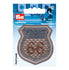 922012|Applikation Label SPORT 66, grau/blau/beige, grau
