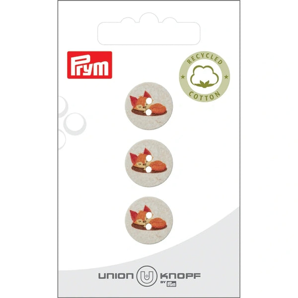 0453678 015 0014|Baumwoll/Polyesterknopf 2-Loch, recycelt, 15mm, creme, 0014 creme