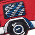 925361|Applikation Feuerwehrauto rot, mehrfarbig