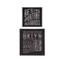 922007|Applikation Label SPORTING/BKLYN, schwarz, schwarz