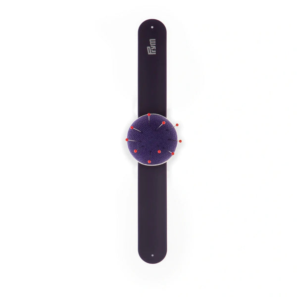 610275|Armnadelkissen mit Silikonband, violett
