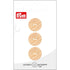 0042134 018 0016|Holzknopf 2-Loch, 18mm, beige, 0016 beige