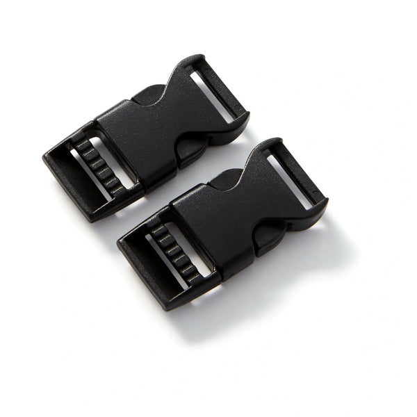 416340|Steckschnallen stark, 16mm, schwarz, schwarz