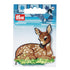 925494|Applikation Reh, liegend, mehrfarbig