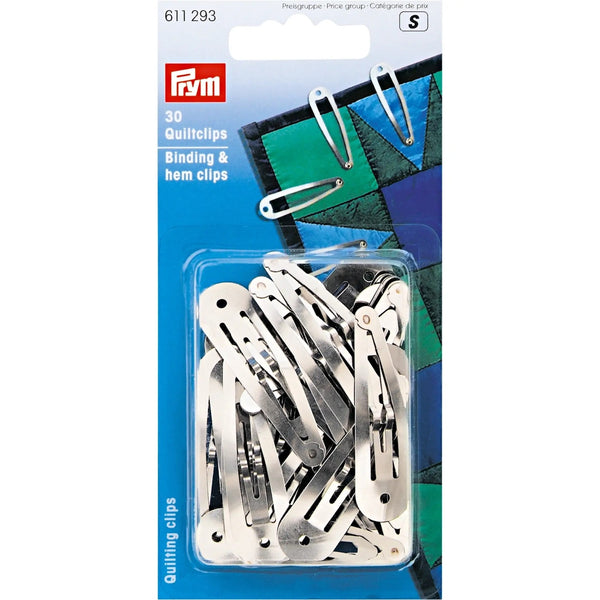 611293|Quilt-Clips, silberfarbig