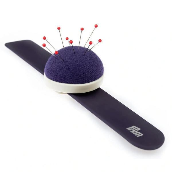 610275|Armnadelkissen mit Silikonband, violett