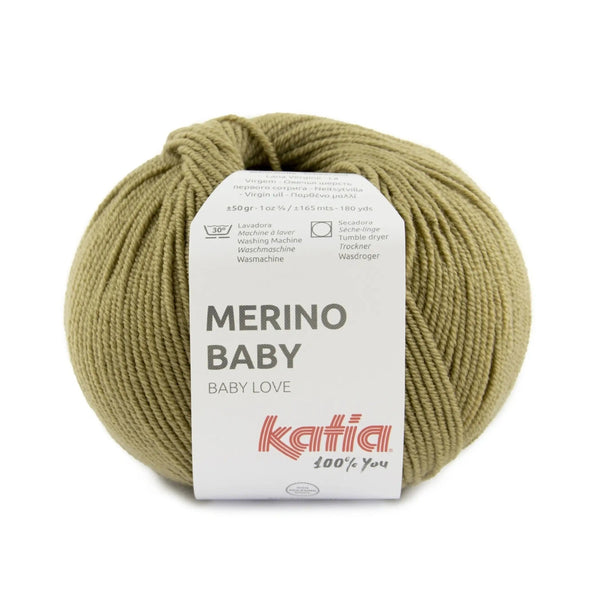 851416 0150|Merino Baby - 150 olivgrün, 150 olivgrün