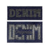 922008|Applikation Label DENIM/ORIGINALS, blau, blau