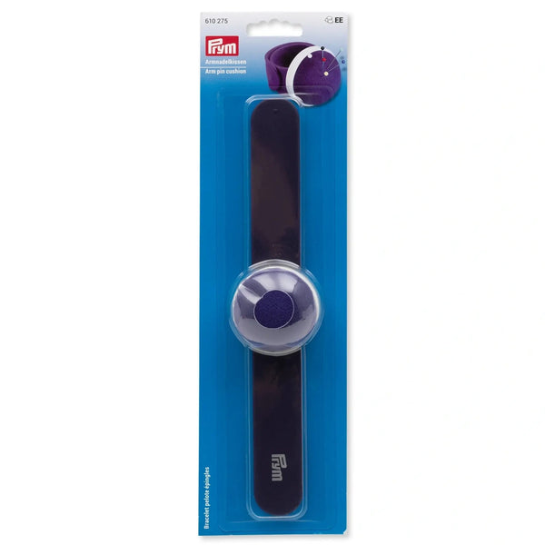 610275|Armnadelkissen mit Silikonband, violett