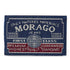 925973|Applikation Label, MORAGO, blau/grau, mehrfarbig