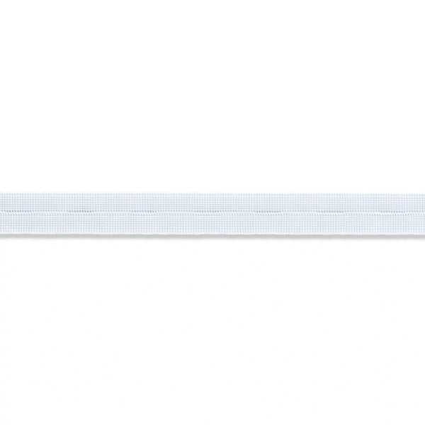 956041|Knopfloch-Elastic, glattes Band, 18mm, weiß, 1m, weiß