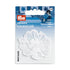 926705|Applikation Blume klein, festlich, Stickerei weiß, weiß