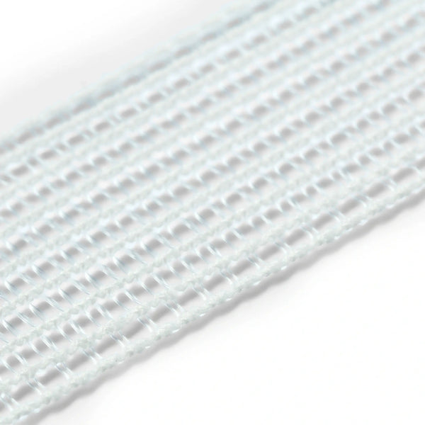 957134|Kräusel-Elastic, 25mm, weiß, 2m, weiß