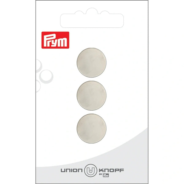 0033385 015 0082|Metallknopf Öse, 15mm, silber, 0082 silber