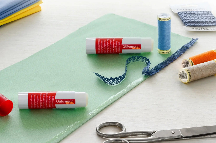 734567|Allesnäher-Set, 10 Spulen à 100 m, mit Textil-Fixierstift, mehrfarbig