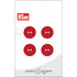 0453066 015 0048|Polyesterknopf 2-Loch, 15mm, rot, 0048 rot