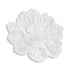 926705|Applikation Blume klein, festlich, Stickerei weiß, weiß